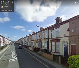 Mid terrace house, beatrice street, Liverpool, L20 2EH